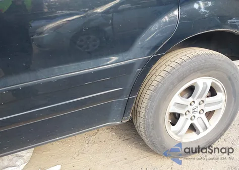 2005 Honda Pilot Ex-L из США, поврежденный, VIN 5FNYF185X5B011409